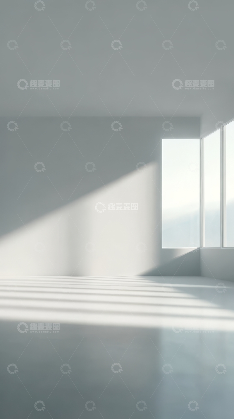 高清大图下载【趣麦麦图】明亮空旷的室内空间