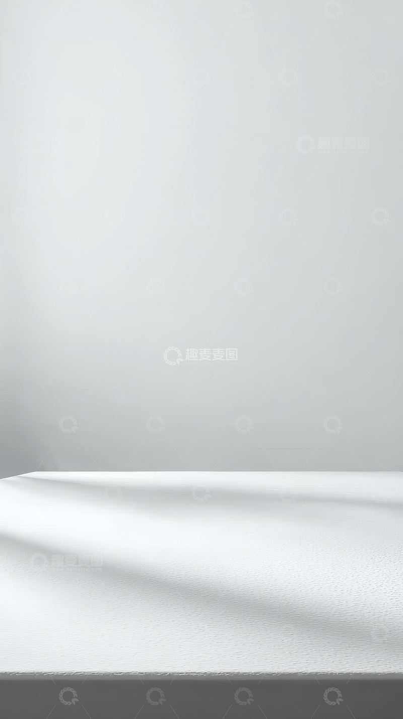 高清大图下载【趣麦麦图】白色桌面与柔和光影