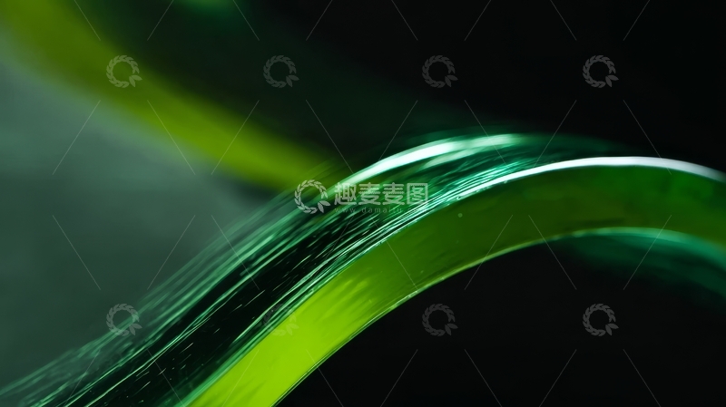 高清大图下载【趣麦麦图】绿色植物叶片的特写镜头