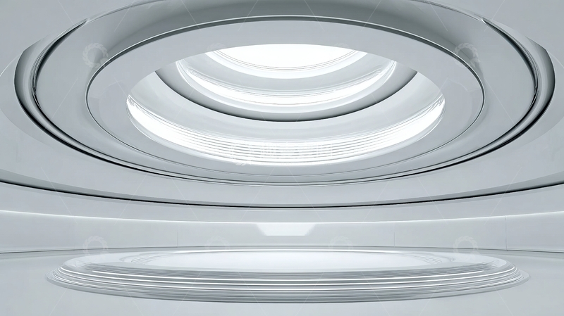 高清大图下载【趣麦麦图】圆形层次结构的抽象光影设计