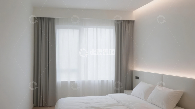 高清大图下载【趣麦麦图】现代简约风格卧室床头灯带设计