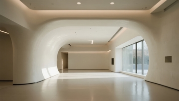现代简约风格拱形室内空间设计