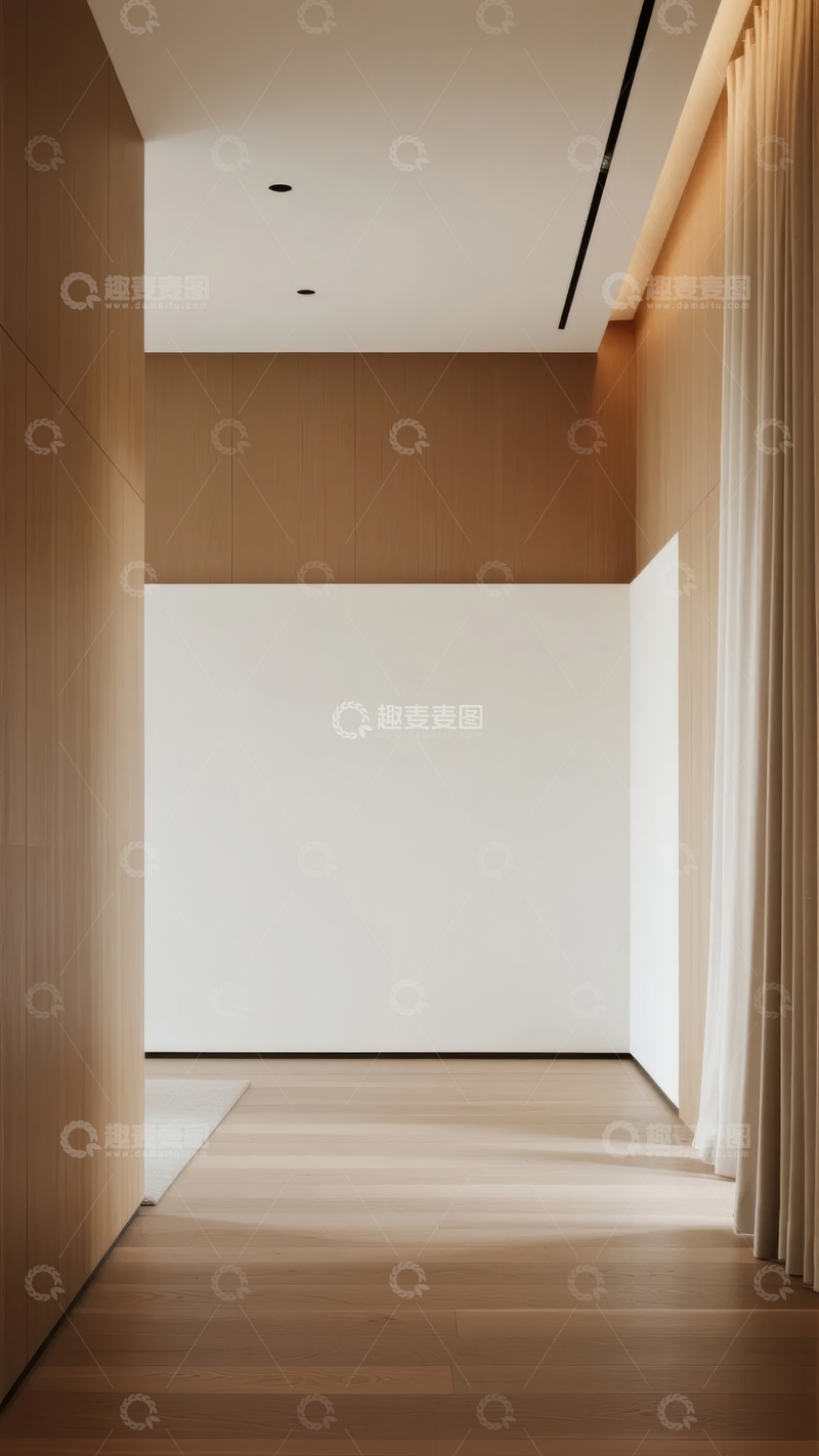 高清大图下载【趣麦麦图】现代简约风格的室内走廊设计