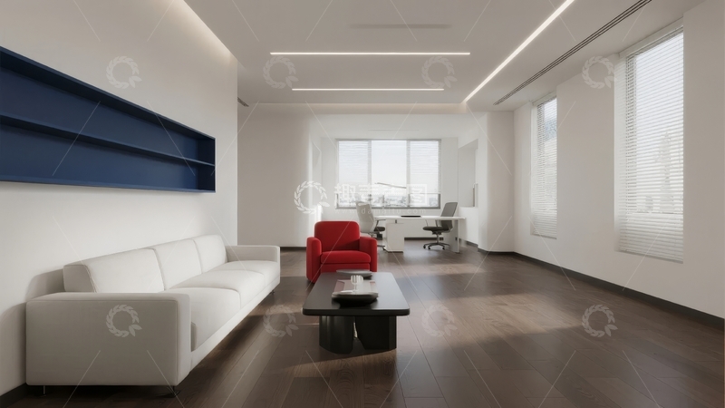 高清大图下载【趣麦麦图】现代简约风格办公室空间设计