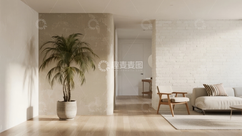 高清大图下载【趣麦麦图】现代简约风格客厅室内设计