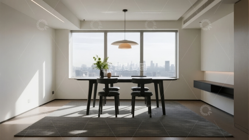 高清大图下载【趣麦麦图】现代简约风格餐厅室内设计