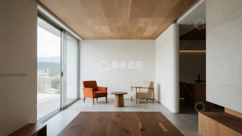 高清大图下载【趣麦麦图】现代简约风格客厅室内设计