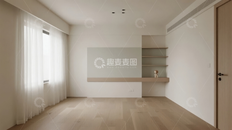 高清大图下载【趣麦麦图】现代简约风格的空旷室内空间