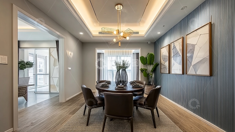 高清大图下载【趣麦麦图】现代风格餐厅空间设计展示