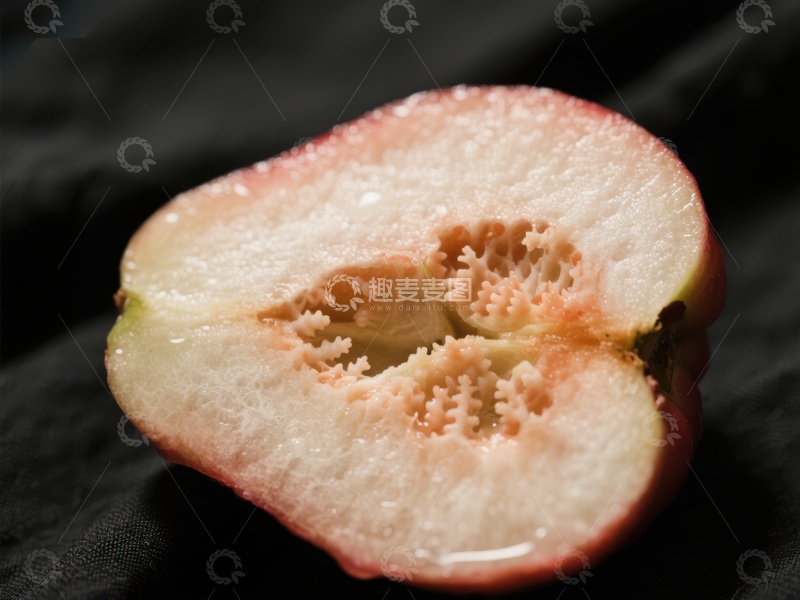 高清大图下载【趣麦麦图】切开的果实内部结构特写