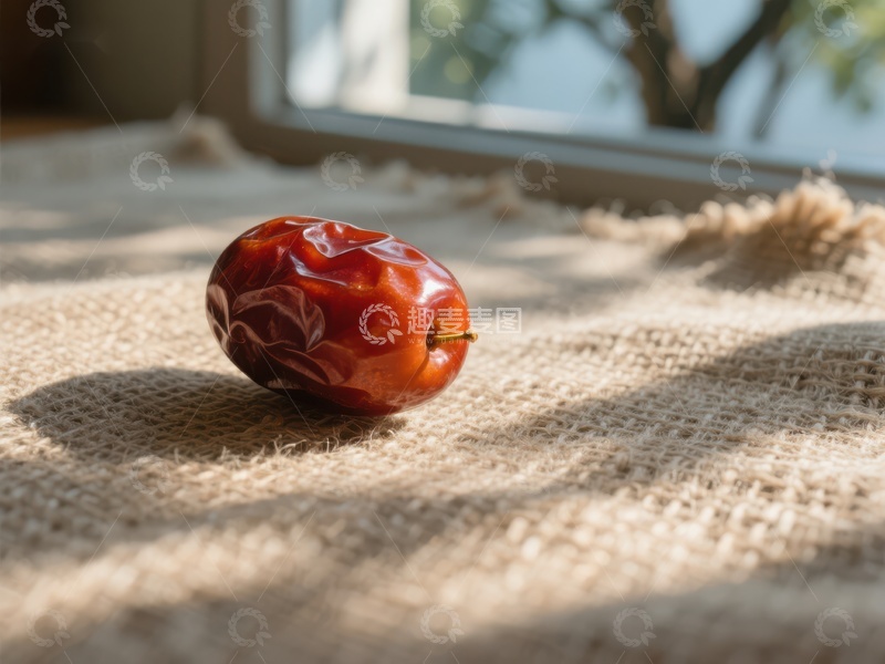 高清大图下载【趣麦麦图】阳光下的枣子静物