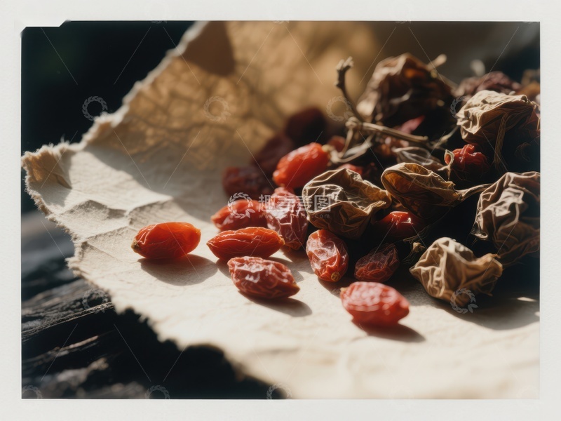 高清大图下载【趣麦麦图】干果与鲜果对比静物图