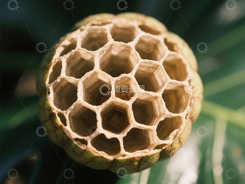 蜂巢结构的自然艺术