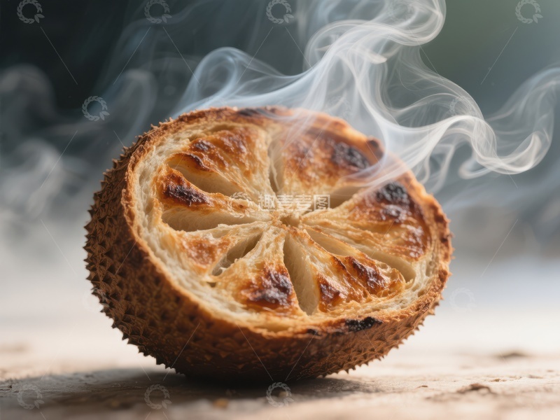 高清大图下载【趣麦麦图】烟熏柠檬半切特写