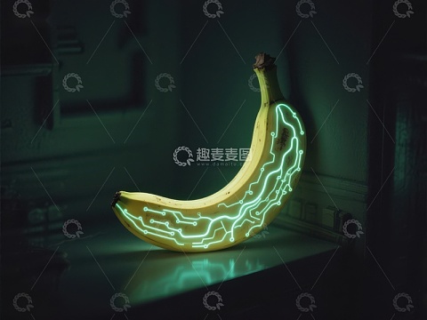 发光电路的香蕉