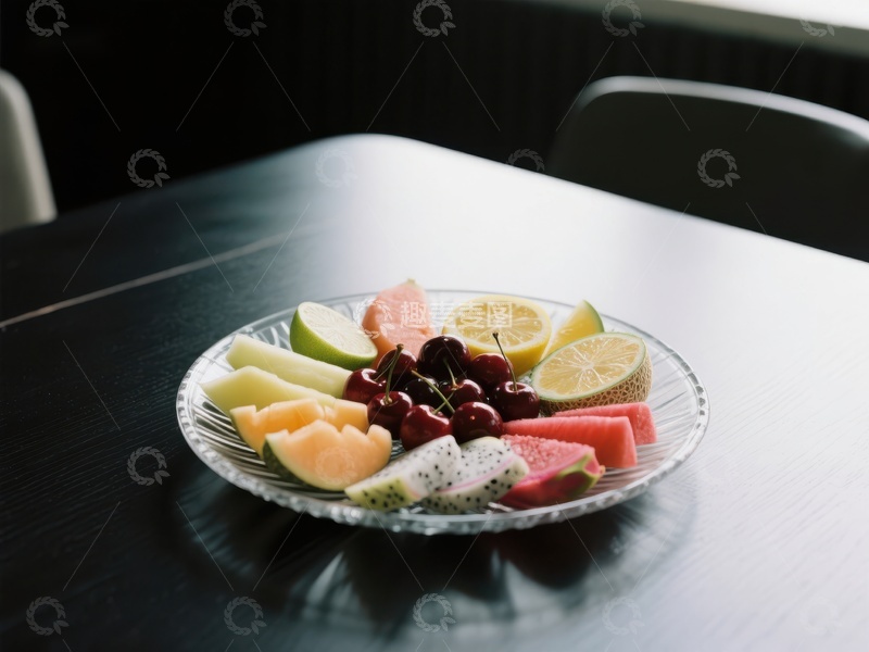 高清大图下载【趣麦麦图】色彩缤纷的水果拼盘