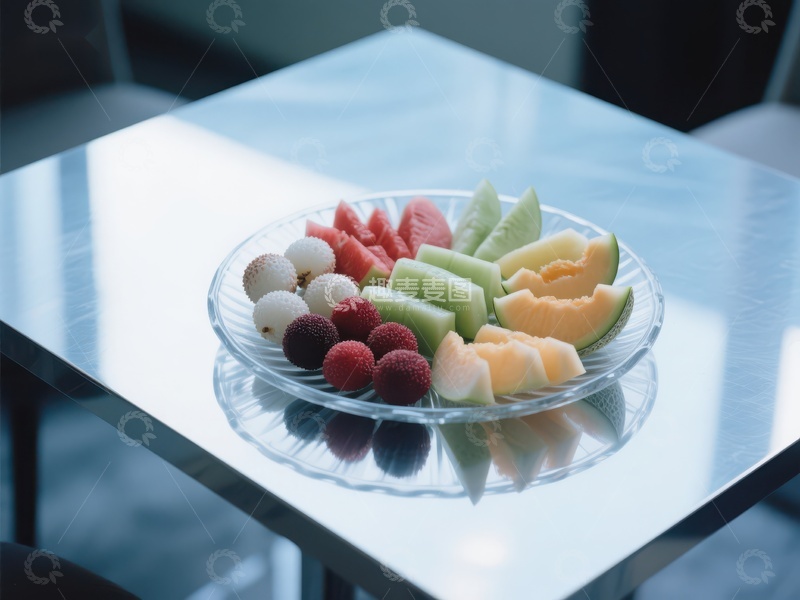 高清大图下载【趣麦麦图】色彩缤纷的水果拼盘