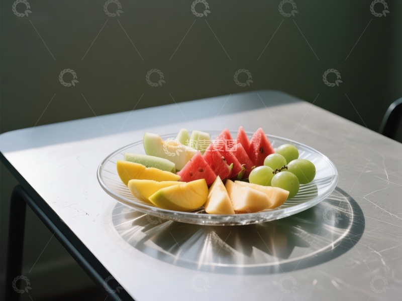 高清大图下载【趣麦麦图】色彩缤纷的水果拼盘