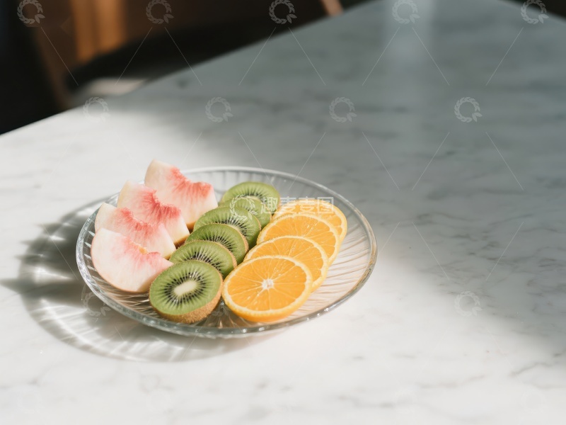 高清大图下载【趣麦麦图】新鲜水果切片摆盘