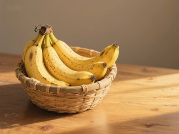 篮子里的香蕉