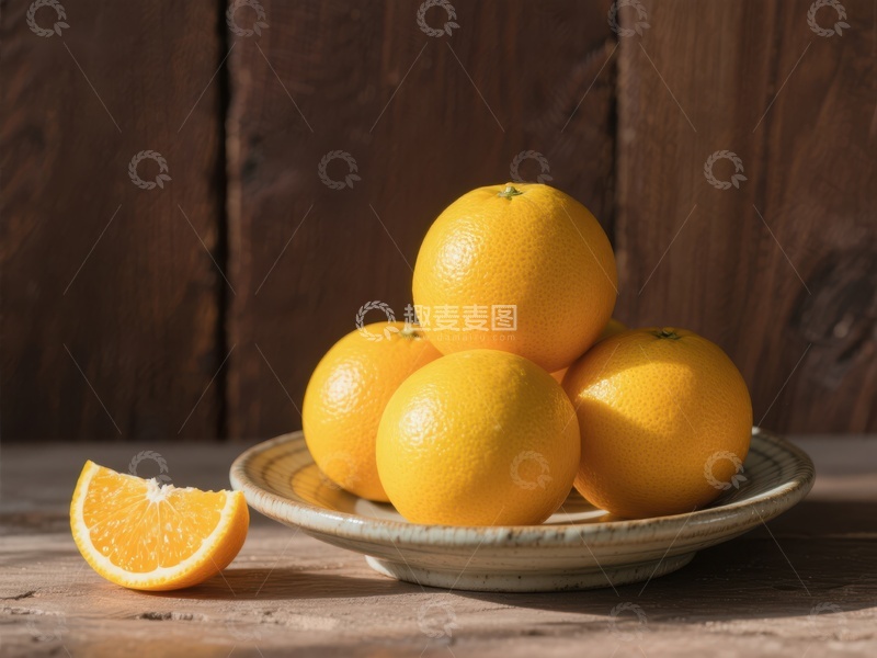 高清大图下载【趣麦麦图】新鲜橙子静物摆放