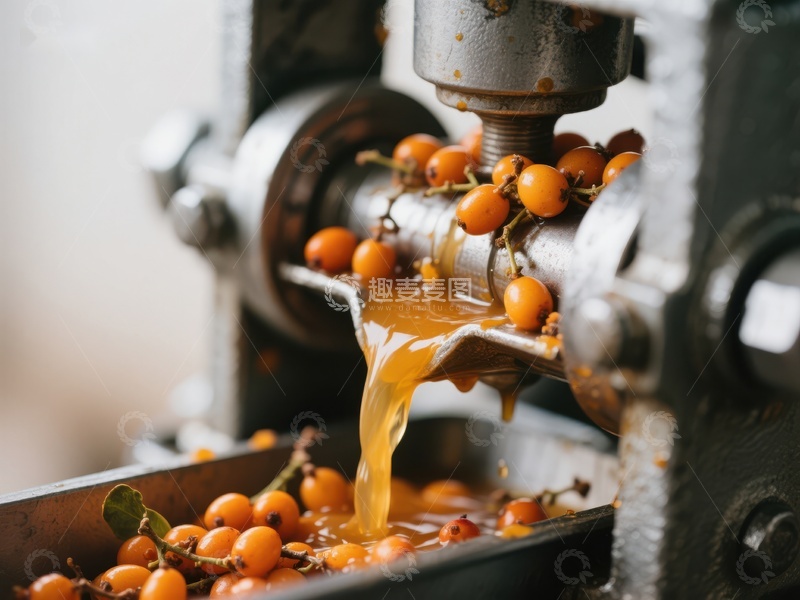 高清大图下载【趣麦麦图】水果榨汁机工作瞬间