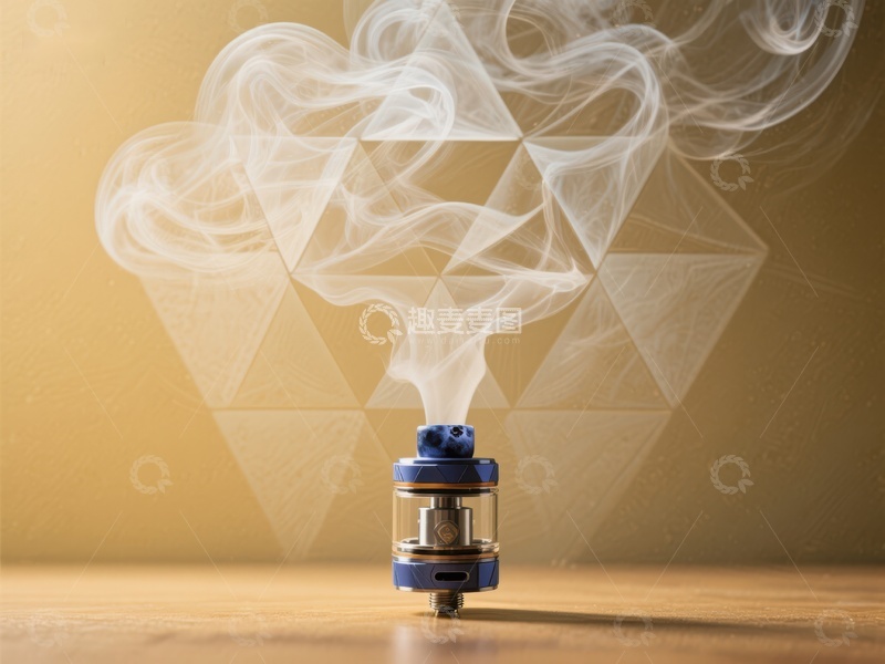 高清大图下载【趣麦麦图】电子烟雾形成几何图案
