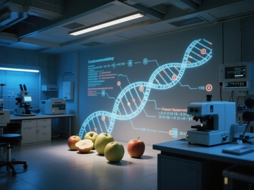 实验室中的基因编辑与水果研究