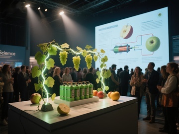 水果电池展示科学实验