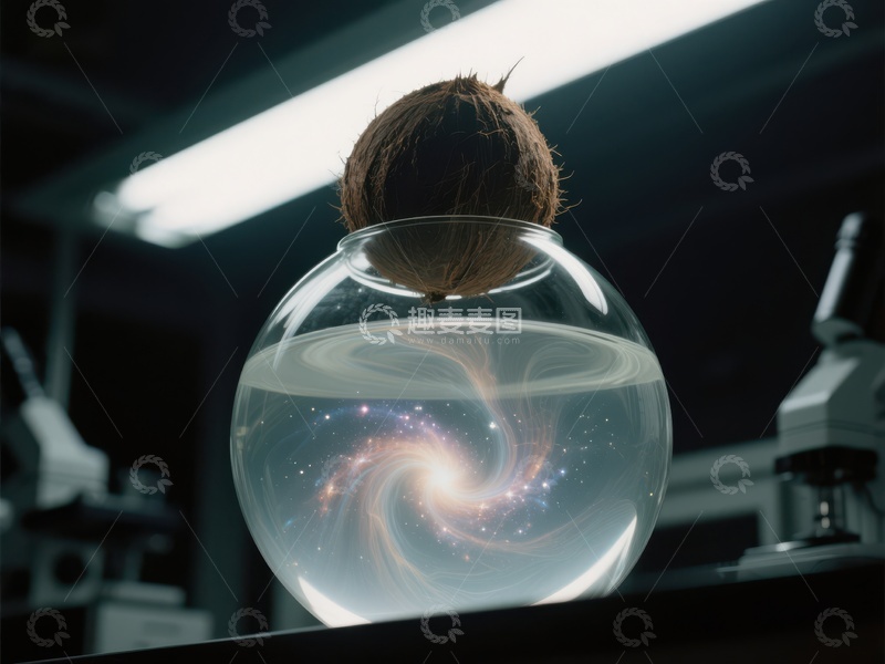 高清大图下载【趣麦麦图】实验室中的神秘鱼缸