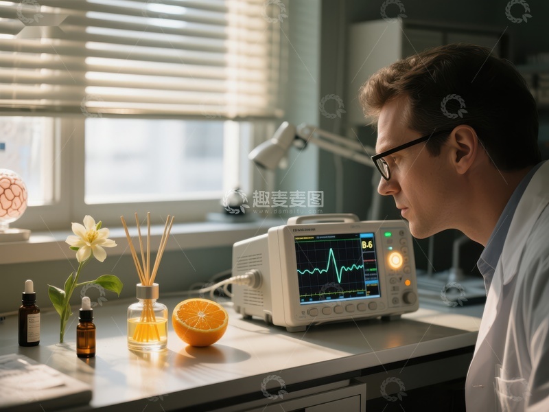 高清大图下载【趣麦麦图】实验室中专注工作的科研人员