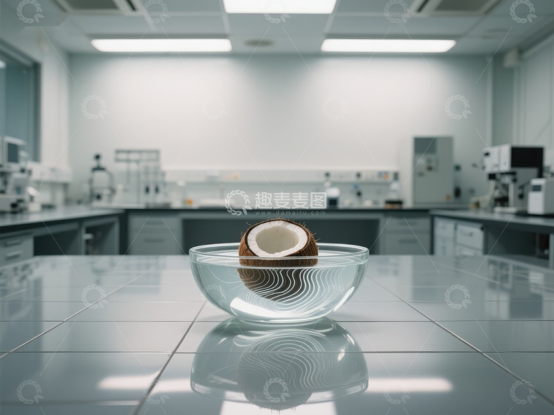 高清大图下载【趣麦麦图】实验室中的椰子