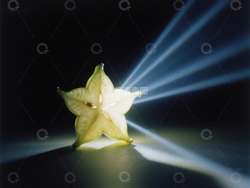 高清大图下载【趣麦麦图】光芒四射的星形果实