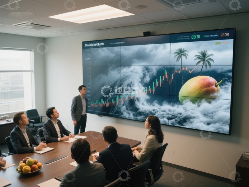 高清大图下载【趣麦麦图】会议室中团队讨论股市与自然图像