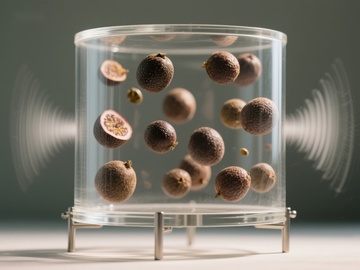 悬浮果实的科学展示