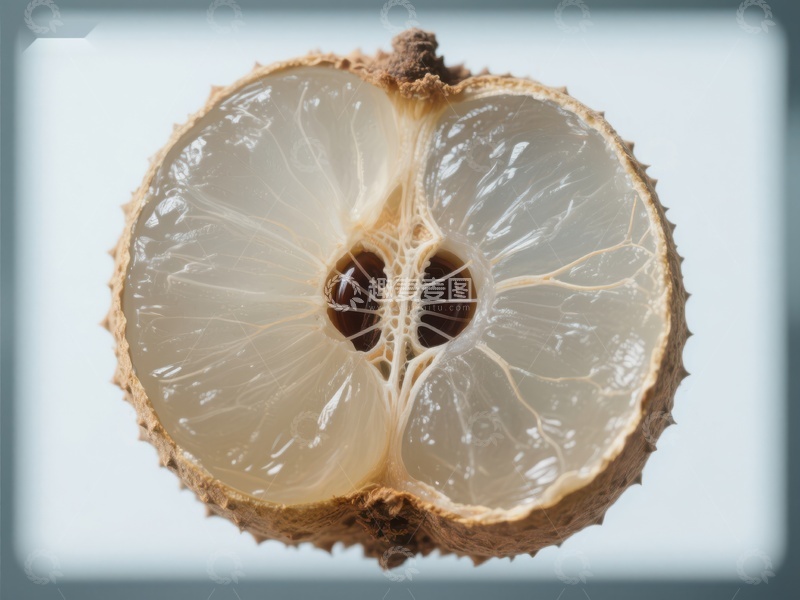 高清大图下载【趣麦麦图】新鲜荔枝切面特写