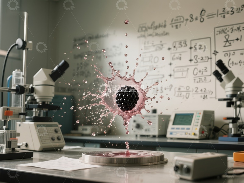 高清大图下载【趣麦麦图】实验室中浆果碰撞的瞬间