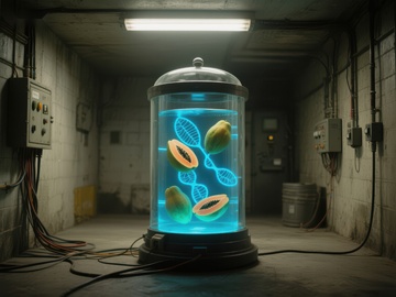 实验室中的基因编辑实验