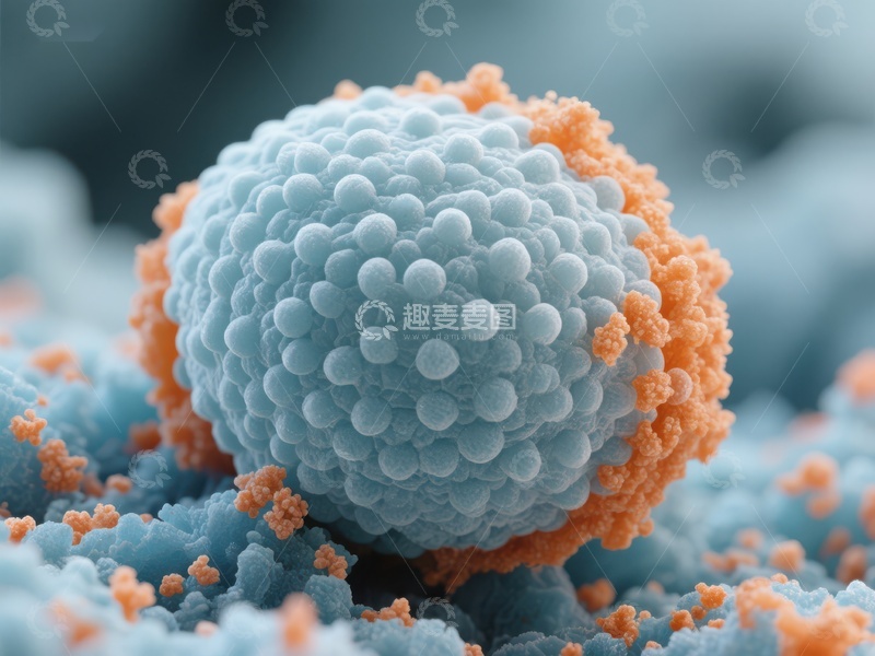 高清大图下载【趣麦麦图】显微镜下的细胞结构