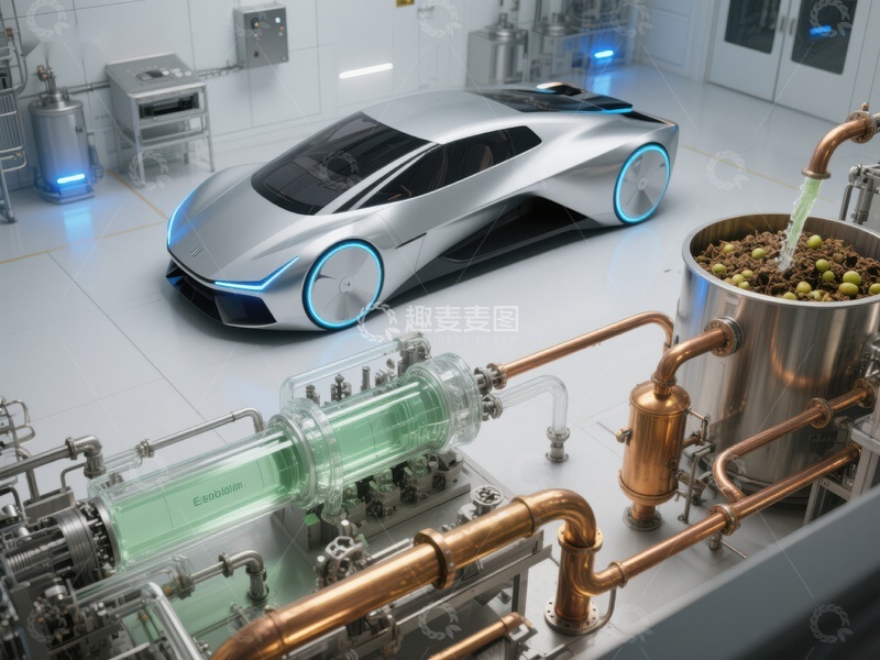 高清大图下载【趣麦麦图】未来汽车与工业设备展示