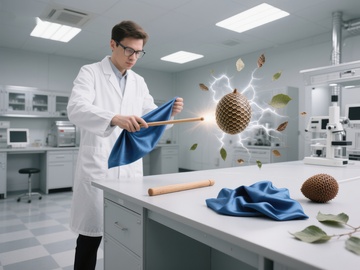 实验室中的静电实验