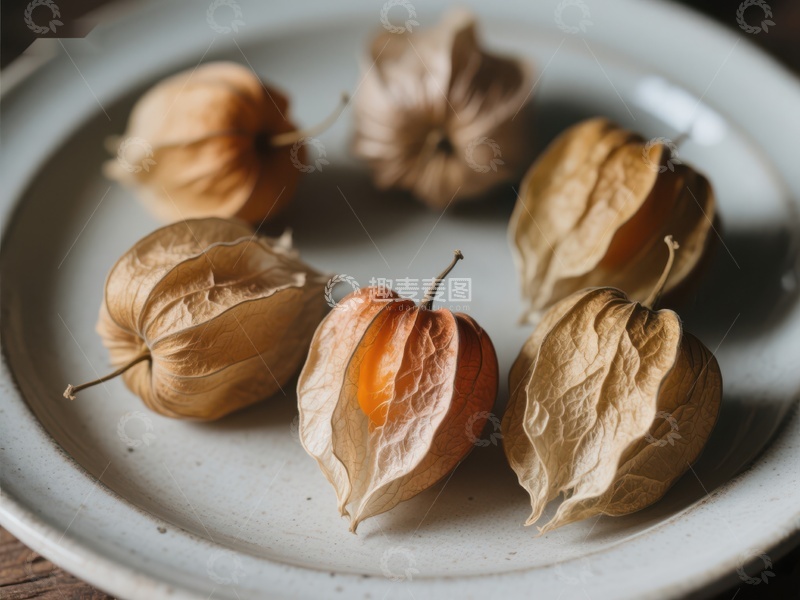 高清大图下载【趣麦麦图】盘中几颗成熟地果