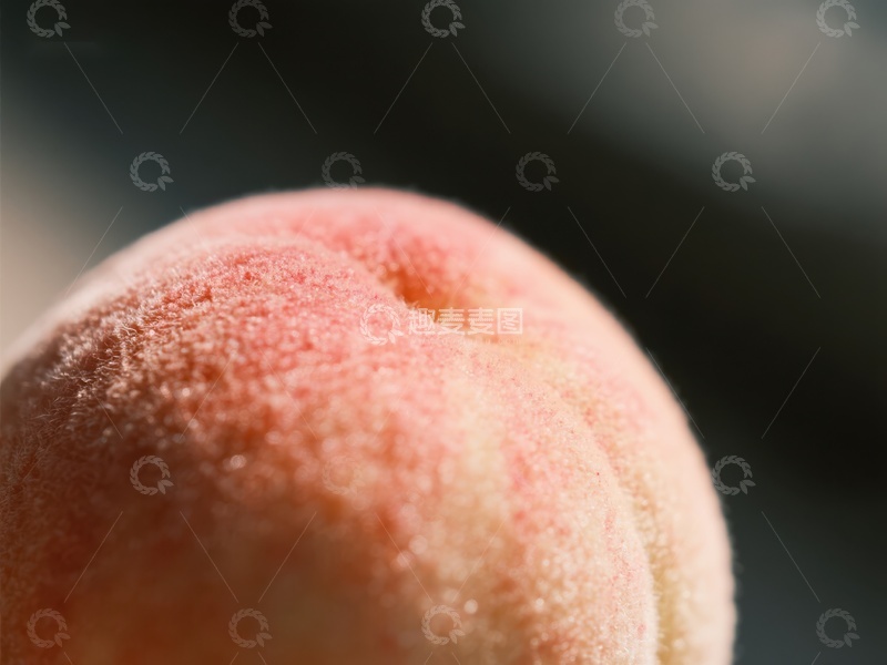 高清大图下载【趣麦麦图】新鲜桃子的特写镜头
