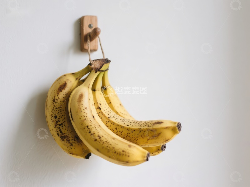 高清大图下载【趣麦麦图】悬挂的香蕉串