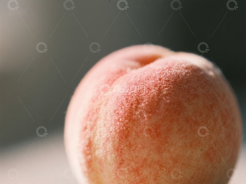 高清大图下载【趣麦麦图】新鲜桃子的特写镜头