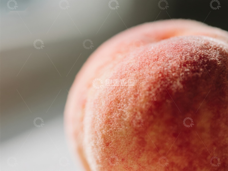 高清大图下载【趣麦麦图】-新鲜桃子的特写镜头