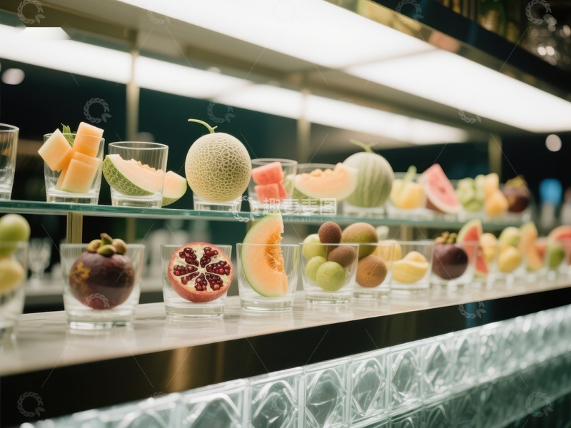 高清大图下载【趣麦麦图】精致水果展示架