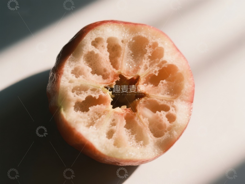 高清大图下载【趣麦麦图】切开的果实内部结构特写