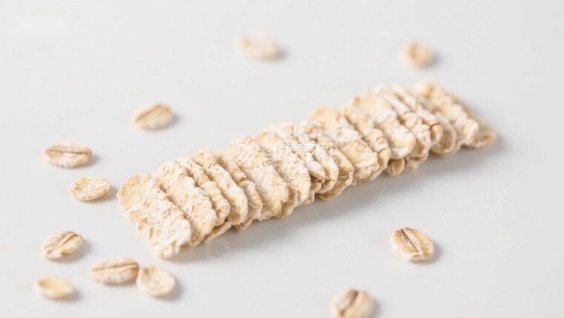 高清大图下载【趣麦麦图】燕麦片整齐排列