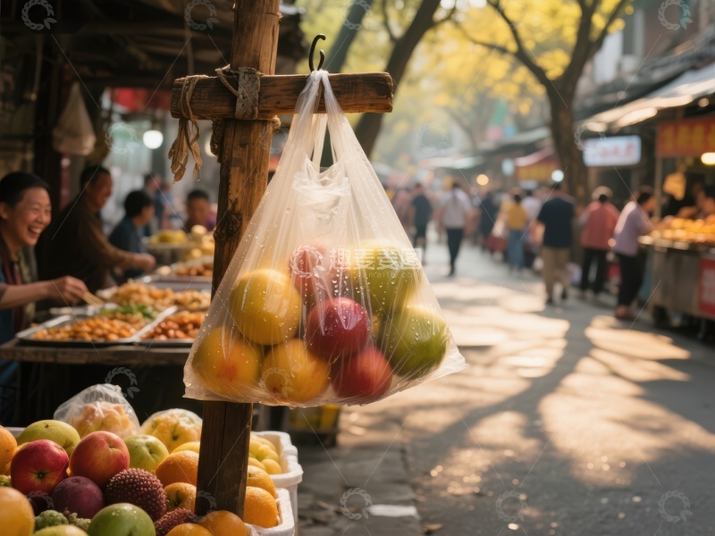 高清大图下载【趣麦麦图】街头市场水果摊位